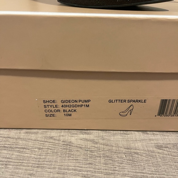 Michael Kor Black Sparkle High Heels - Picture 5 of 5